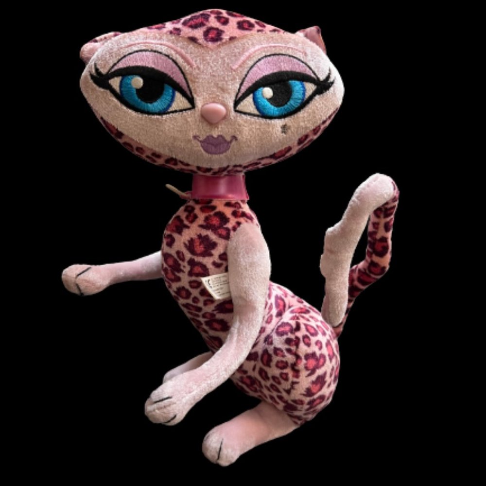 Pink Fashion Doll Cat